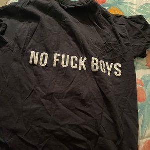 No f boys shirt
